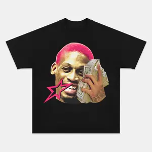 Denis Pink Hair Music Rap Streetwear Tee