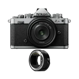 Nikon Zfc Mirrorless Camera with 28mm Lens and FTZ II Mount Adapter