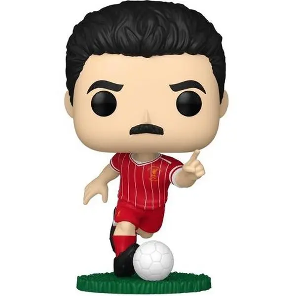 Funko POP! Football: Liverpool FC - Ian Rush Vinyl Figure, 4 in Collectible Statue for Football Fans, Choking Hazard Small Parts [COLLECTIBLES], Ian Rush Player
