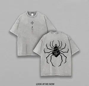 HunterxHunter Phantom Troupe Spiders Anime Manga Washed Heavy Cotton T-shirt, Gift For Anime Fan, Anime Lover, Manga Lover Gift Gift For Him Gift For Her  Menswear Clothing