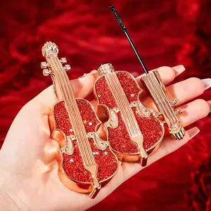 Waterproof Voluminous Mascara, Long-Lasting Natural Curl, Professional Eye Makeup, Enhances Women and Girls Eyelash Effect, Waterproof Longlasting