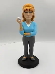 Carmela on the Line!  Crime Family Collection | Iconic Mob Wife Caricature Statue (9.5 200mm Mini)