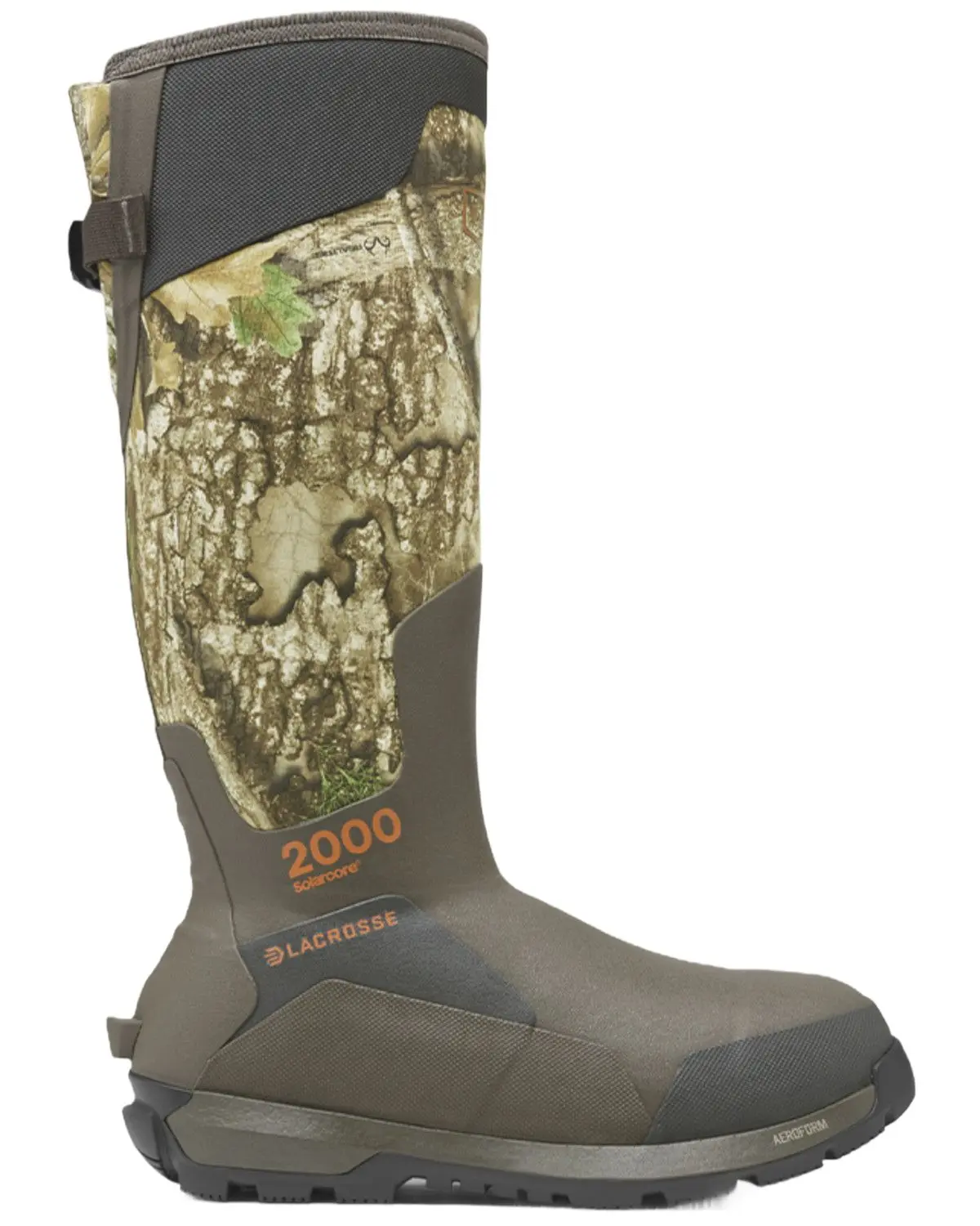 Lacrosse Men's Men'S Alphaburly Aero 17 Realtree Apx 2000G Rubber Work Boot - 377011