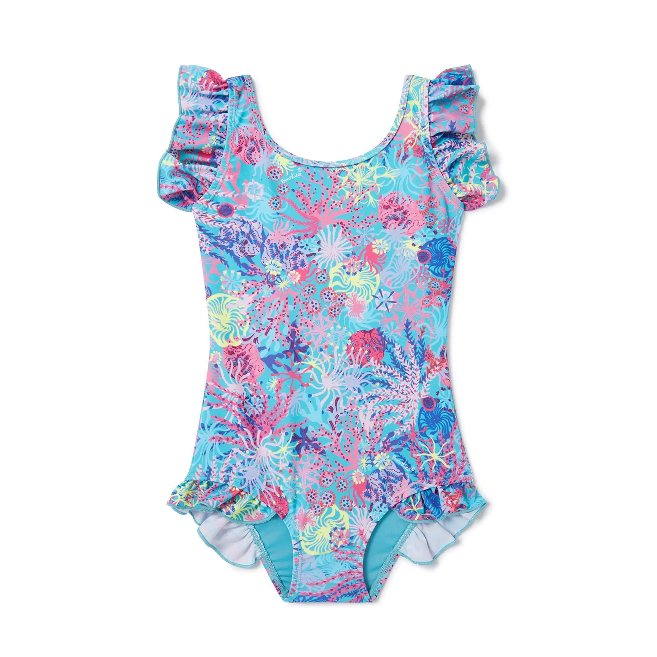 Boardies Kids Coral One Piece Swimsuit