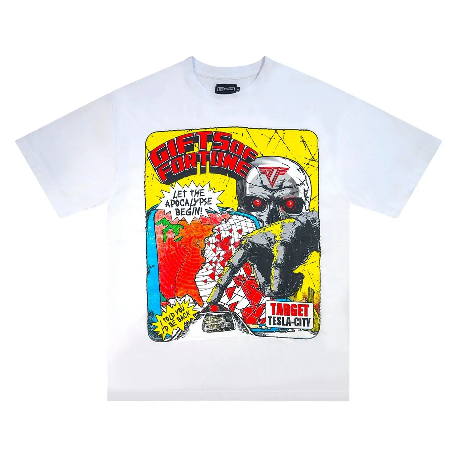 GIFTS OF FORTUNE TESLA CITY T.SHIRT