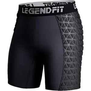 Women Padded Softball Sliding Shorts Compression Underwear Protector Support for Baseball Football Lacrosse Cricket
