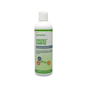 Vetoquinol Sebozole Shampoo for Dogs, Cats & Horses