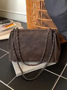 Vintage Trendy Women's Hobo Purse Casual Shoulder Bag Crossbody, Elegant Dark Color Handbag, Durable Waterproof PU Material, Perfect for Shopping, Dating, Commuting