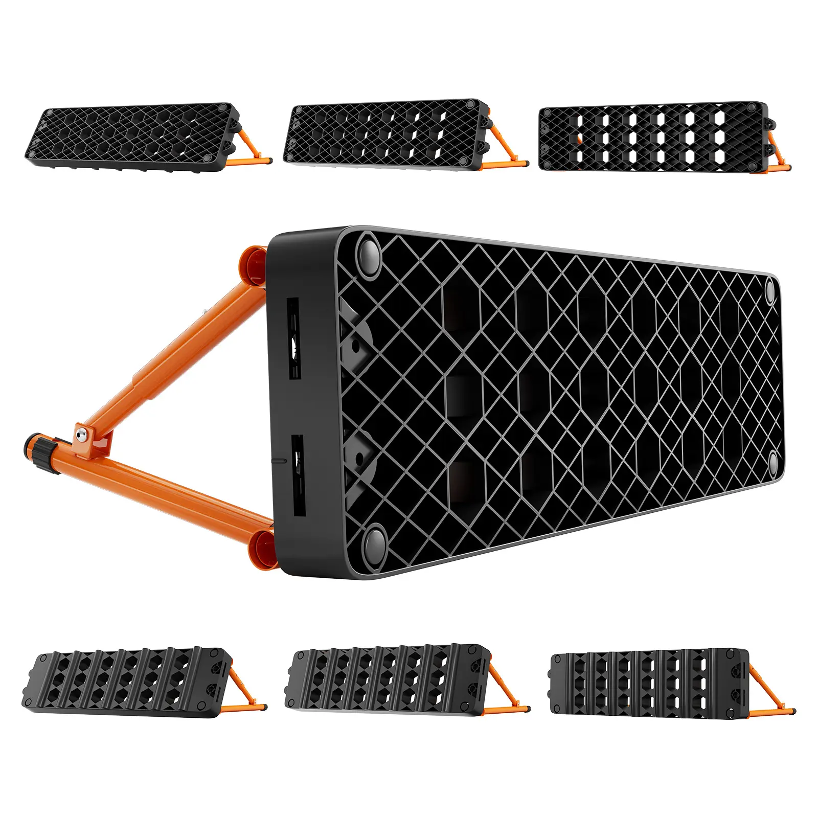 【SummerFinds】VEVOR Soccer Rebounder Board, 37.4x9.8in Portable Sport Gear with Ground Anchors, Dual-Surface Kickback Trainer, 3 Adjustable Angles, Easy Setup for Ball Control (Father's Day Gift)