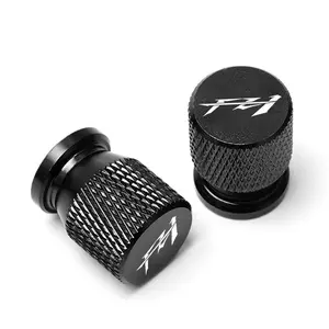 2PCS Car Wheel Tire Valve Caps Waterproof Covers, Airdust Protection for Yamaha FZ1 Accessories, Durable Aluminum Material, Car Parts