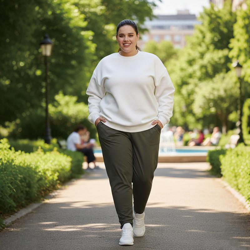 THE GYM PEOPLE Joggers for Women Lightweight Athletic Leggings Tapered Relaxed Slim Fit Lounge Jogger Business Casual Pants Sweatpants work outfits #TikTokShopHolidayHaul