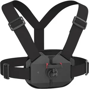 Nano Action 6 Chest Strap Mount, Wearable   Chesty Harness with  Quick Release Adapter Base for   6   Hiking Accessories