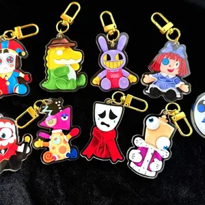 8 Ops The Amazing Digital Circus Acrylic Keychains
