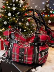Christmas Gift Fashionable, minimalist, personalized, and trendy striped random pattern women's shoulder bag, lightweight and minimalist underarm bag, classic style Christmas casual bag, Fashionable Patterned Bag, Casual Trendy Purse