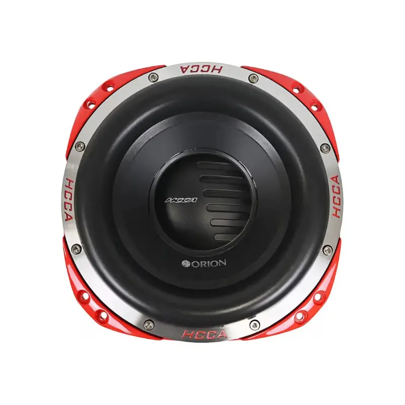 ORION HCCA 102 Car Audio 10-Inch Dual Voice Coil 2-Ohm Competition Subwoofer - 2000W RMS Bass Power, Compatible with Sealed/Ported Enclosures