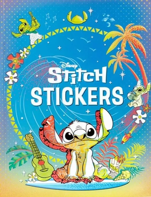 Disney Stitch Stickers - Sticker Book for Teens and Adults, Officially Licensed -- Editors of Thunder Bay Press, Paperback
