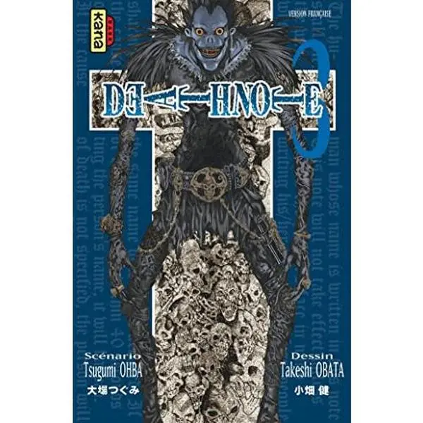 USED Book - Death Note - Tome 3 by Tsugumi Ohba (Paperback) - french