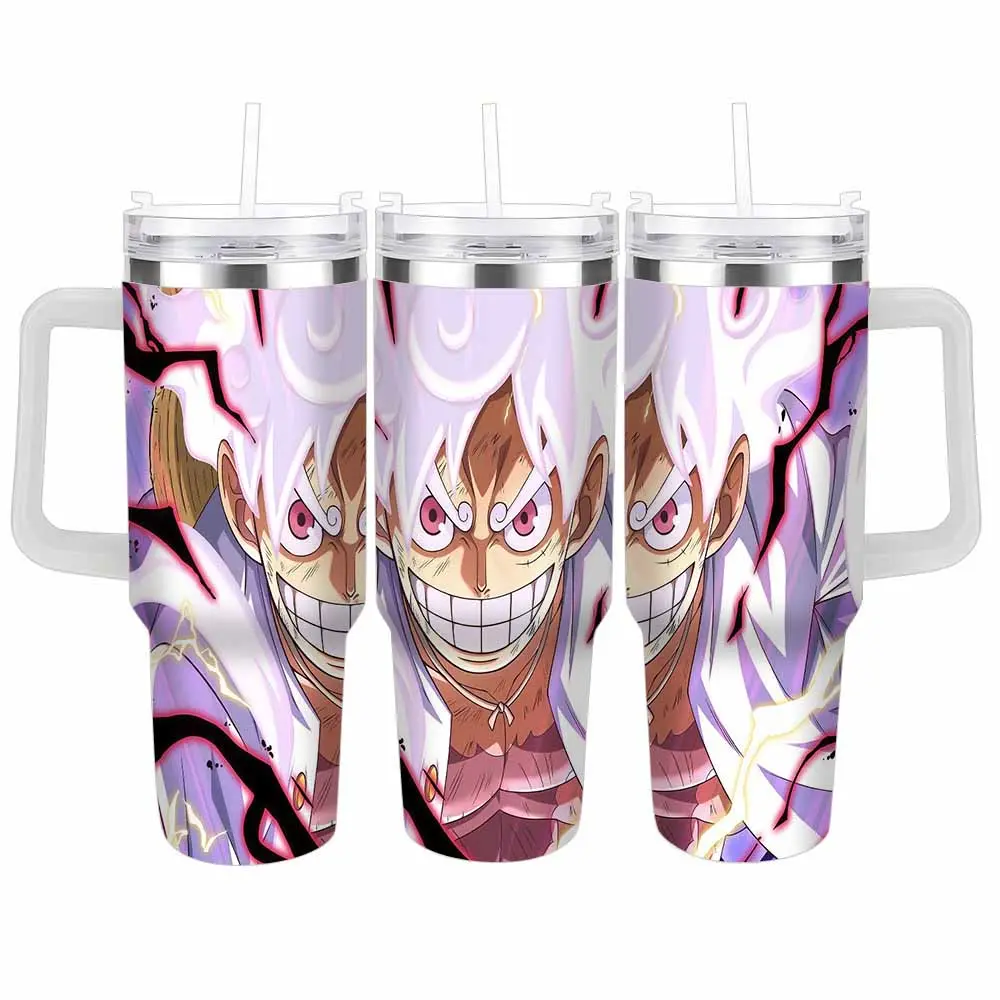 Gear Fifth Awakening Anime Tumbler (40oz/30oz/20oz) Sun God Nika Graphic Double Wall Insulated Stainless Steel Vacuum Travel Mug Commute Hiking Camping Unique Gift summerwins Summervibes, dealsforyou, midyearsale, restock, dealsforyoudays, DFYD