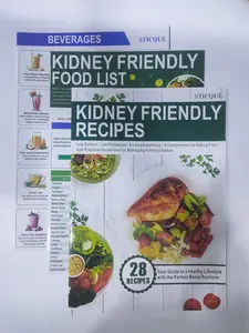 3 Count Low Potassium Foods Chart for Kidney Disease - Diet Plan, Foods to Avoid & Eat, Nutrient Guide Meals Recipes,Healthy Living
