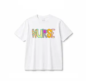 Brushstroke Nurse Shirt, Colorful Nurse, Emergency Department, Retro Nurse T-Shirt, Girls Nurse Tee