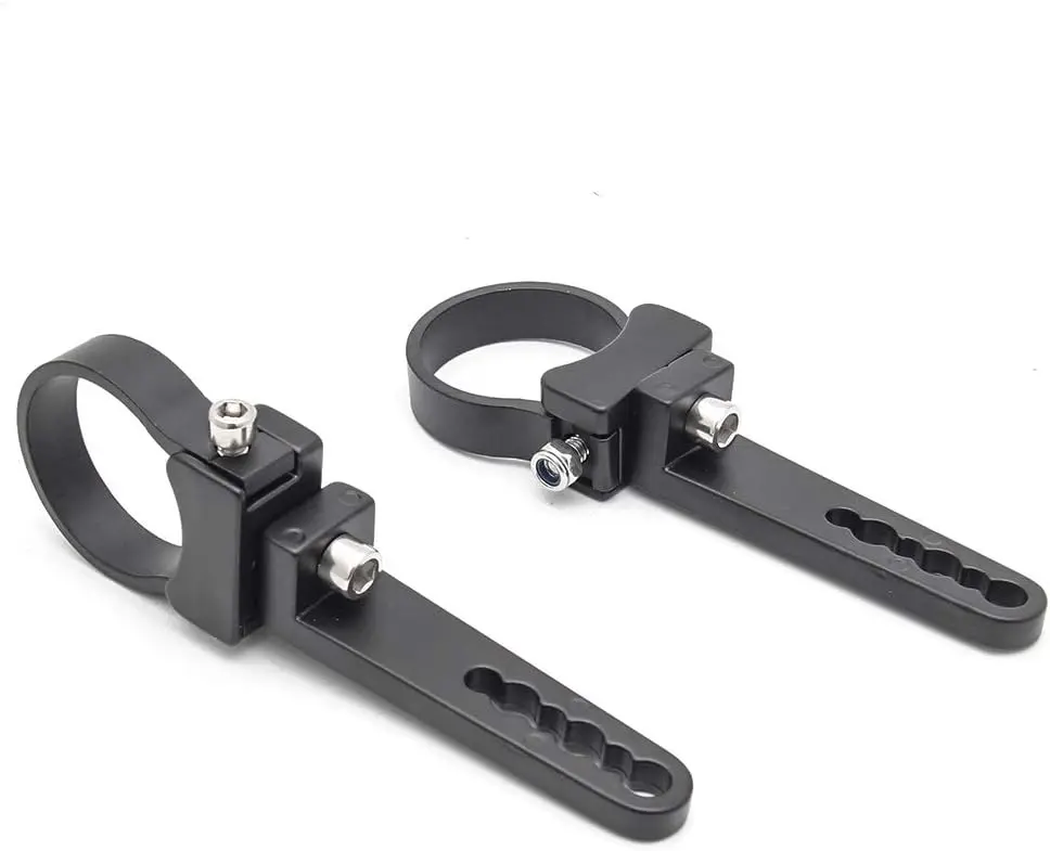 Tube Clamp Mounting Bracket,  Roll Bar Clamps for 1.75 Inch Tube Roll Cage Bull Bar Roof Rack LED Light Bar Mount (Adjustable, 1 Pair)