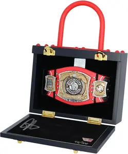 John Cena WWE Autographed December 13, 2025 Last Match Mini Title In Gift Box - Limited Edition of 200 - Fanatics Authentic Certified