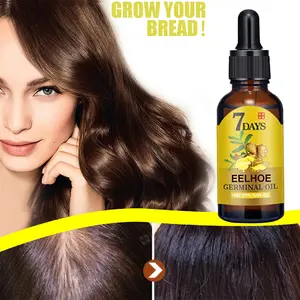 Ginger oil hair serum, nourishes the scalp with ginger massage, a hair serum that maintains healthy hair, suitable for all hair types, 7-day ginger oil hair serum.hair serum morning protection