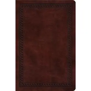 ESV Value Compact Bible (Trutone, Mahogany, Border Design)