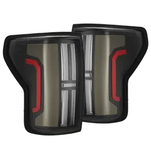 AlphaRex 07-13 Toyota Tundra NOVA-Series Prismatic LED Tail Lights Black
