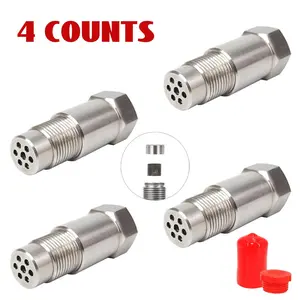 M18x1.5 Oxygen Sensor Decoder with Filter Element, 46mm Universal Car Adapter Extender Applicable PO420~424, PO431~434, Summer Gift for Men