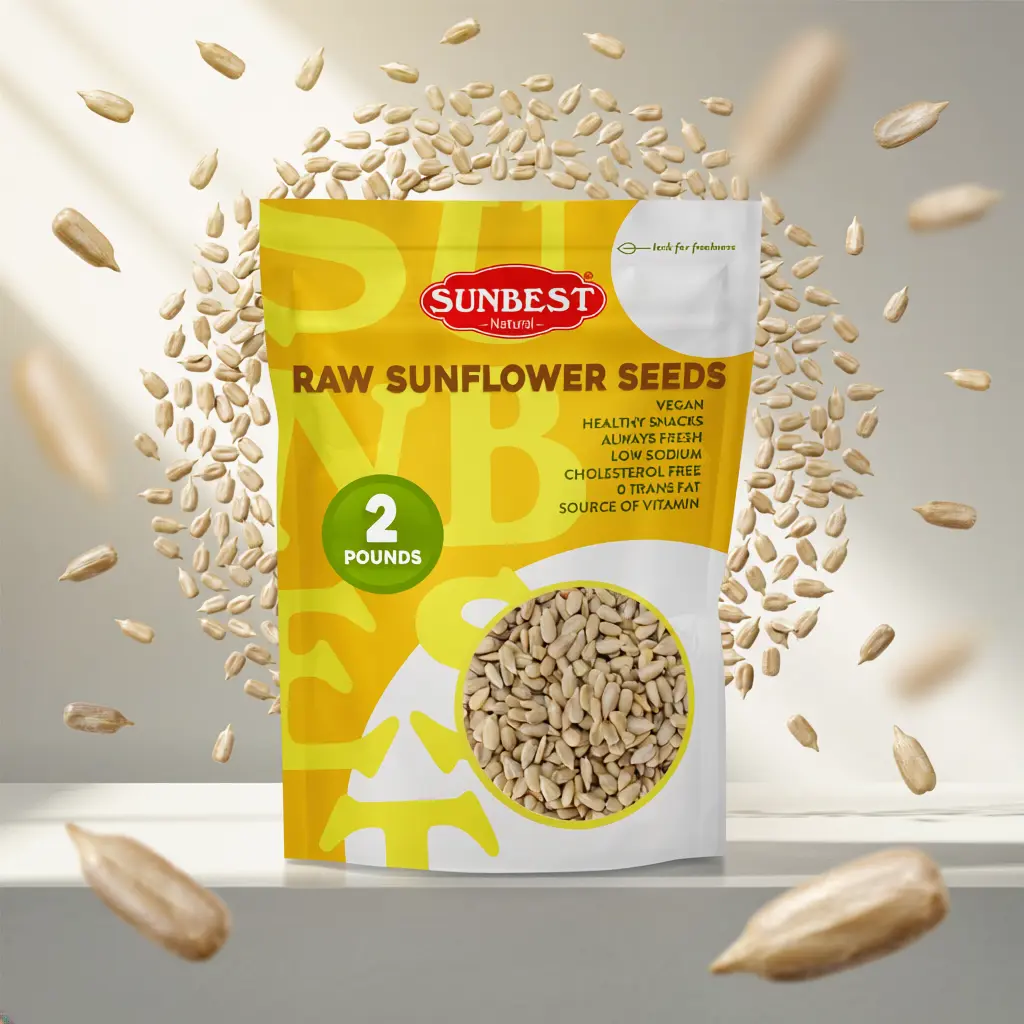 Raw Sunflower Seed Kernels - 2 Pounds Raw Sunflower Seed Kernels - 2 Pounds