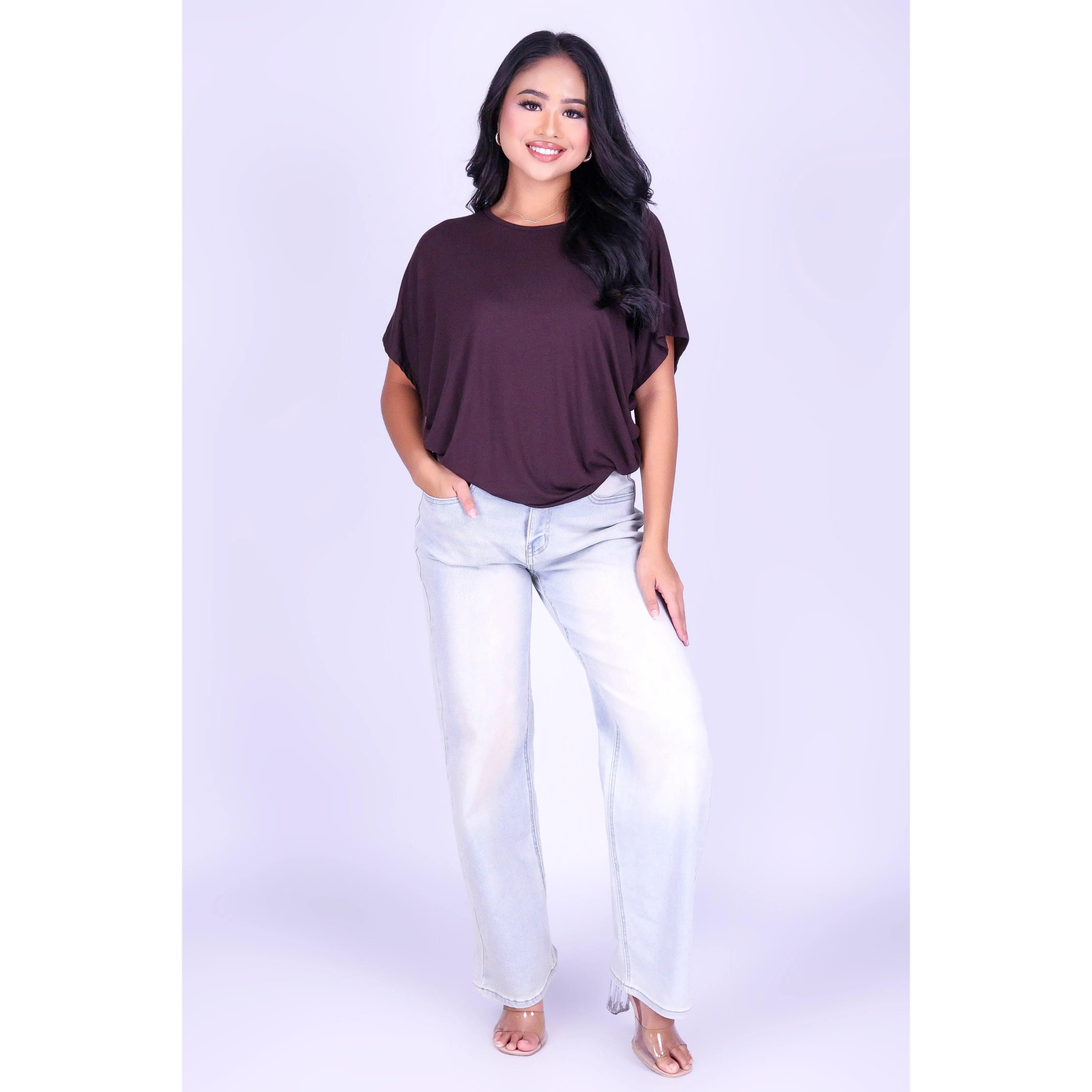 RELAXED DOLMAN TOP