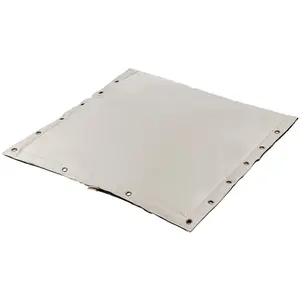 Fiber Cotton Well Head Pump Cover, 24''W x 24''H, Pipe Insulation Cover Sprinkler Cover for Outside Backflow Valve Cover, 600D PVC Oxford Polyester Surface Aluminum Film Thermal Insulation Layer