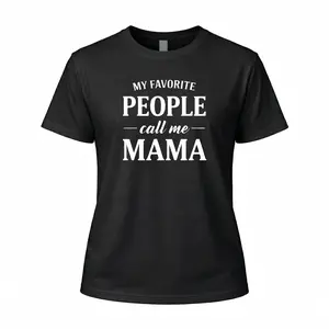 HAGBDH Cotton Oversized T-shirt Tee Unisex Funny T-Shirt Graphic Shirt Casual Gift Top for Mothers Everyday Wear