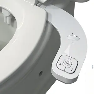 Toilet Bidet Left Handed Body Cleaner Ultra-thin Bidet Easy Installation No Need for Electricity Sprayer Cleaner For Toilets