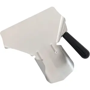 1pc Stainless Steel French Fry Scoop Popcorn Scoop, Popcorn Scooper Quick Fill Tool for Food Bags & Boxes, Right Handle
