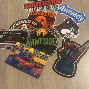 Texas Slab Style Debit Card Sticker Sleeve Custom Houston Design with  Colorful Cityscape - TikTok Shop