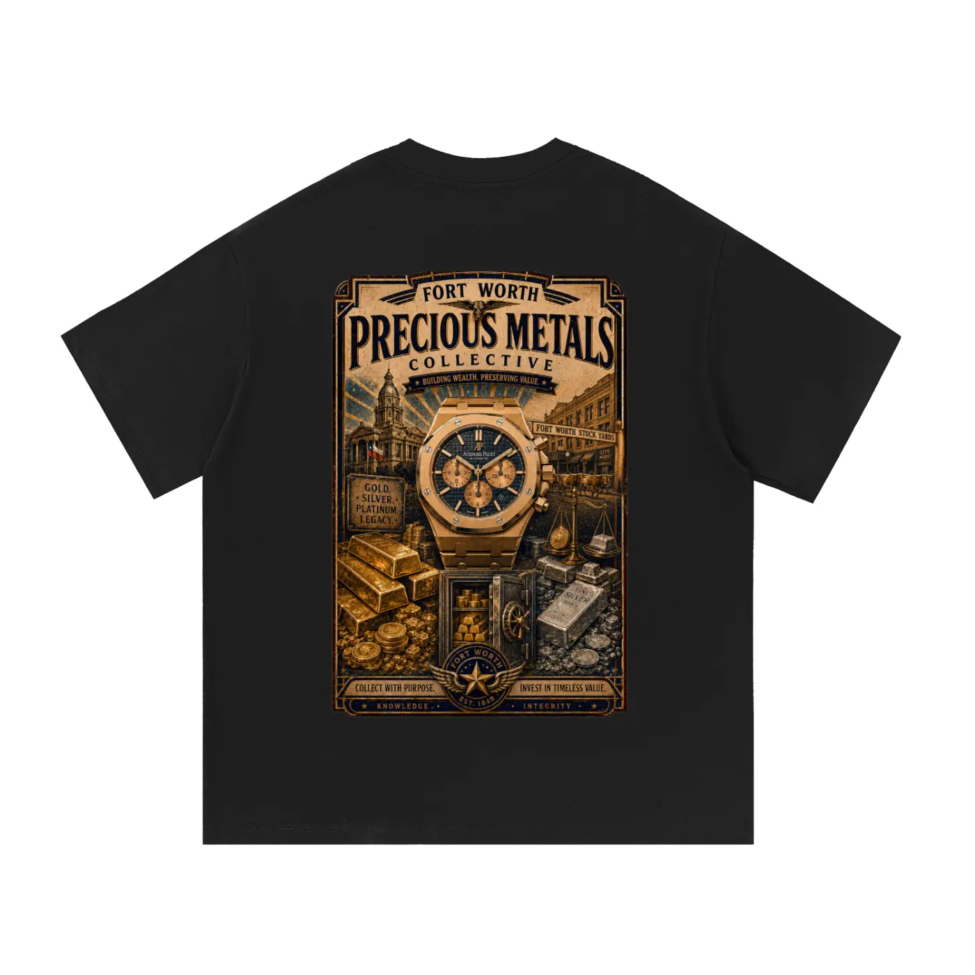 Precious Metals Essential Cotton T-Shirt