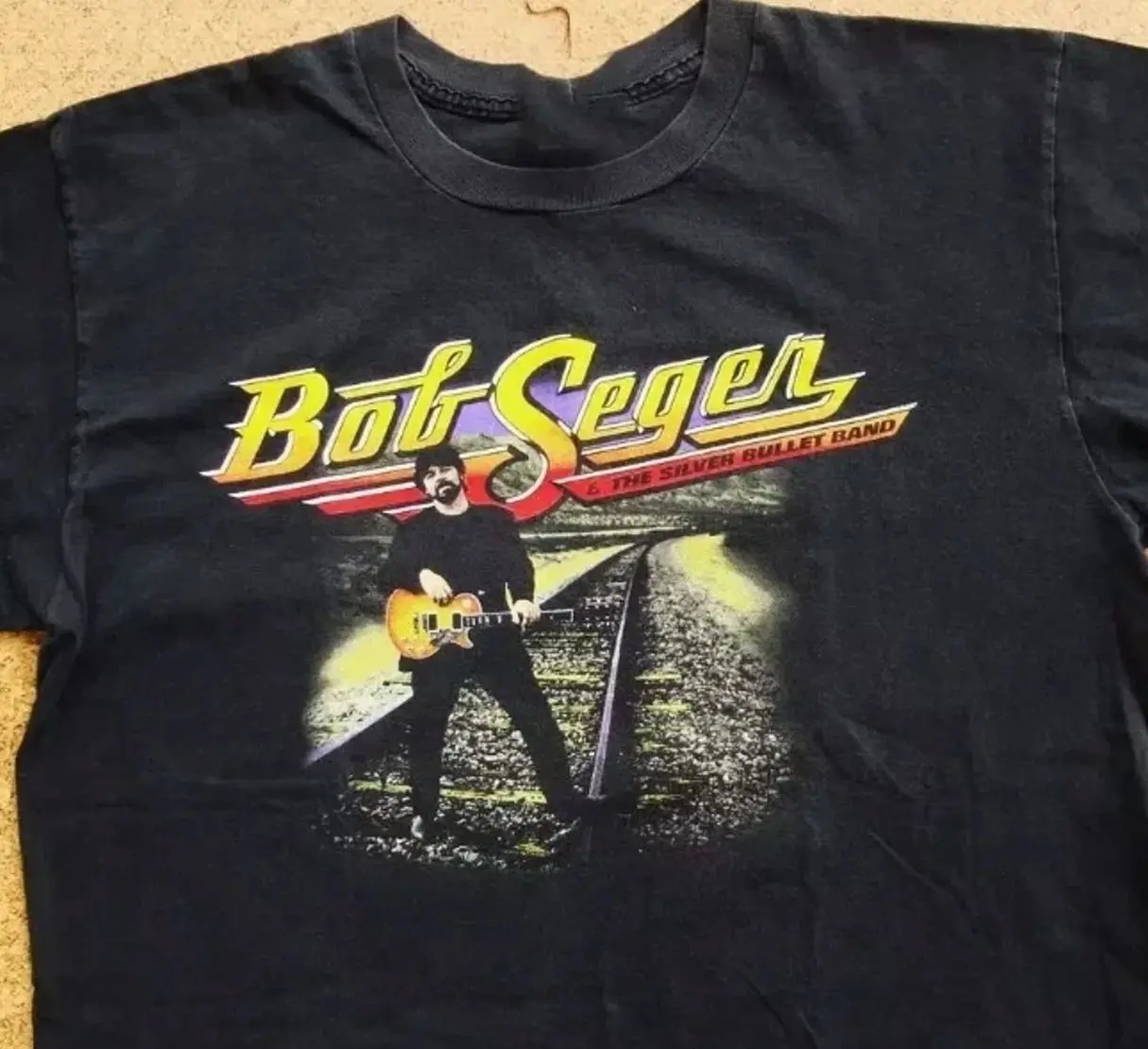 Bob Seger And The Bullet Silver Band Fan T-Shirt Full Size LI444 W