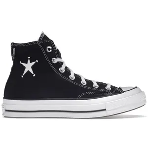 Converse Men's Chuck Taylor All Star 70 Hi Stussy Black, from StockX