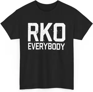 Randy Orton RKO Everybody Pro Wrestling Fans Wrestling Tees Gift T-Shirt Tee Shirt for Man Woman Unisex Top Gildan 5000 100% Cotton DTG Print S-5XL - Menswear