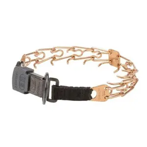 HERM SPRENGER - Curogan ULTRA-PLUS Prong Collar with Center-Plate and ClicLock Quick-Release Buckle