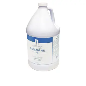 Massage Oil 1 Gallon Organic, Unscented, Vitamin-Rich and Water-Soluble - Master Massage