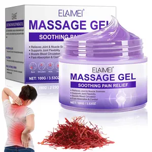 Elaimei Joint Massage Gel 100g, Contains Plant Essences, Quick Absorption, Relieves Muscle Strain & Fatigue, Ideal for Daily Care