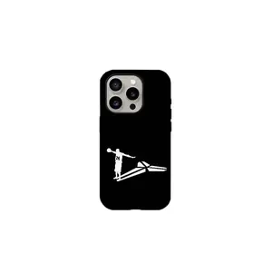 Basketball Superstar K-Kobe: Kobe Logo Design 2-in-1 Hybrid Phone Case — Compatible with iPhone 16, 15, 14, 13, 12 Series — Glossy Finish, Drop-Resistant, Fade-Proof
