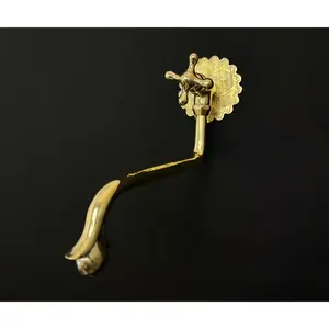 Brass Wall-Mounted Pot Filler