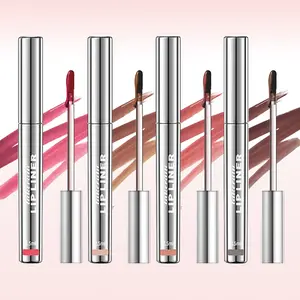 4Pcs Peel Off Lip Liner Stain Set ,  Effortless Precision & Full Coverage, 24H Color Hold - Cosmetic,Waterproof Nude Matte Lip Tint, Non-Fading Peel Off Lip Color,Mother's Day Campaign