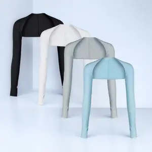 Silk Arm Sleeves for Sun Protection UV Blocking, Breathable & Lightweight for Outdoor Sports Running Cycling Fishing, UPF 50+ Sunscreen Arm Covers, Unisex Sports Gloves for Driving Golf Hiking