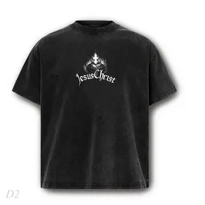 What Is Done In Love Is Done Well Washed Graphic Tee - Vintage Jesus Crucifixion Back Print Heavyweight Cotton Oversized Christian Streetwear