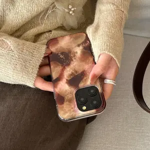 Women's Fashion Phone Case Protector Cover, Gradient Design, Compatible with iPhone 16 Pro Max, 15 Pro Max, 14 Pro, 13 Pro, Simple Style